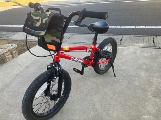 CRANKER （クランカー） 14インチ 赤 子供用 自転車 キッズバイク cranker クランカー14インチ キッズバイク 自転車 ストライダー bmx
