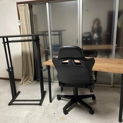 本日限定3000円ゲーミングチェア&昇降デスク&大規模デスクセット