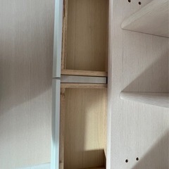 ニトリ　学習机　白の画像