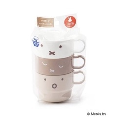 クツワ　ミッフィー(miffy) プラコップ3コセット