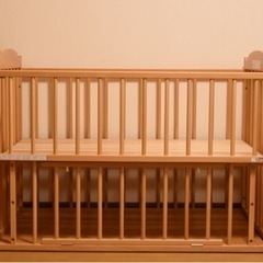 ベビーベッド　SAWA BABY 
