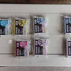 エプソンプリンター　インクカートリッジ　純正品　未使用　7本