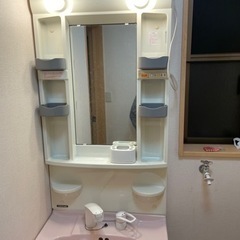 最終値下げ】〈オーダー品〉照明付き シンク 洗面台什器 店舗 屋外