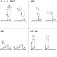 マルチトレーナー　筋トレの画像