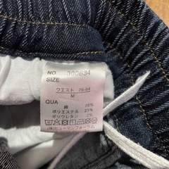 スピンズ　ラインデニムパンツの画像