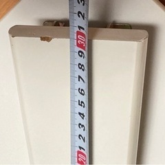 座卓（白、中古、60Ｘ90Ｘ30cm）500円の画像