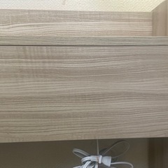 セミダブル　ベットフレーム　収納ありの画像