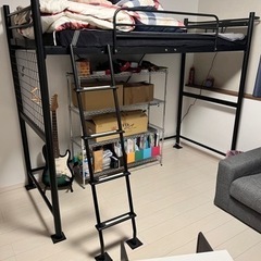 取引き中です⭐️ロフトベッド使用歴約1年半(約5年前から無使用)