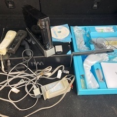 ゲームWii リモコン2台付　箱説明書付の画像