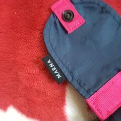 エコバッグ  紺色  じゃばらタイプの画像