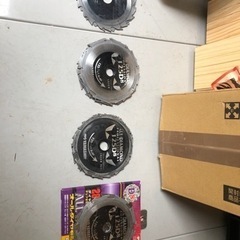 サイディング チップソー 丸鋸の刃 中古品 125mm 4枚1セット