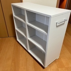 【ベルメゾン】押入れ・収納ブックワゴン 【1月5日までのお取引希望】の画像