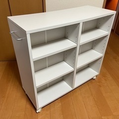 【ベルメゾン】押入れ・収納ブックワゴン 【1月5日までのお取引希望】の画像