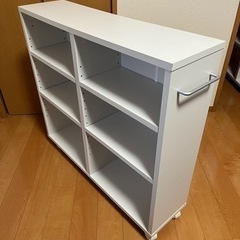 【ベルメゾン】押入れ・収納ブックワゴン 【1月5日までのお取引希望】の画像