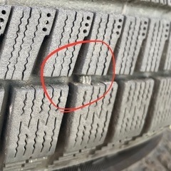 スタッドレスタイヤ ホイール付き 175/65R15 ブリヂストンの画像