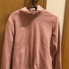 サイズ130 長袖　ピンクの画像