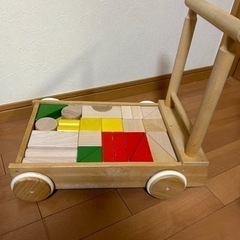 手押し車&積み木 ミキハウス パズル&木琴 知育玩具 ベビー