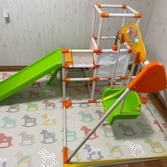 売ります。子供のジャングルジムと滑り台。3000円でお願いします。の画像