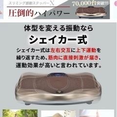 [受付終了]ダイエットグッズ　スタイリッシュジャパン スリミング振動ステッパー　ブルブルマシーン　の画像