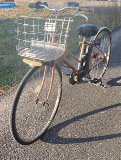 Panasonic電動アシスト自転車/27インチ/バッテリー２個付き