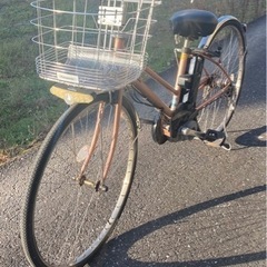 Panasonic電動アシスト自転車/27インチ/バッテリー２個付き