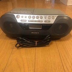SONY CDラジカセ　ジャンク品　無料