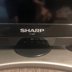 シャープ テレビ（AQUOS-26E8）差し上げますの画像