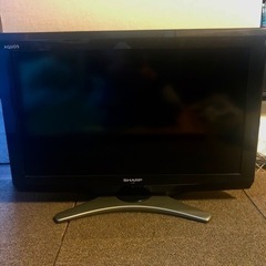 シャープ テレビ（AQUOS-26E8）差し上げますの画像