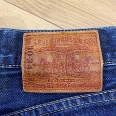 リーバイス　Levi’s デニムパンツ  革パッチ　502-03の画像