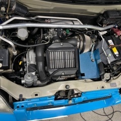 9型keiワークス4WD　HT07-5Aタービン仕様　銀マネ　スマートキーの画像