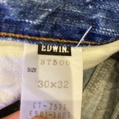 EDWIN 503 復刻赤耳　デニムの画像