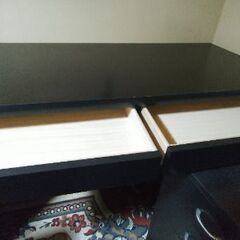 机(デスク)差し上げます(無料)(黒)の画像
