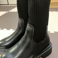 新品22、5センチブーツの画像