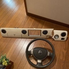 スズキ ラパン HE21S オーディオパネル ステアリング