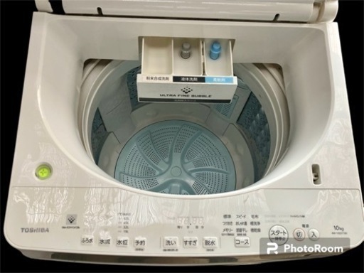 ?TOSHIBA（10kg/2018年製・東芝ウルトラファインバブル洗濯機