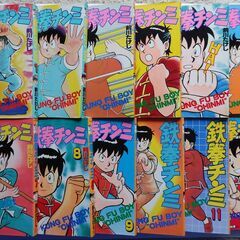 マンガ 鉄拳チンミ（前川たけし）１～１２巻　８０年代当時モノ　物々交換可の画像