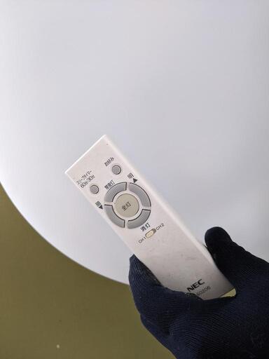 【募集終了：お問い合わせ頂いた方、ありがとうございました。】シーリングライト　リモコン付き