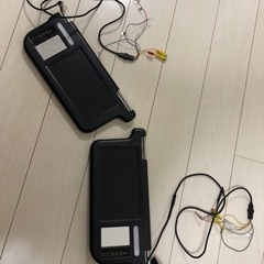12Ｖ　サンバイザーモニター　左右