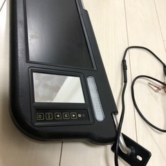 12Ｖ　サンバイザーモニター　左右の画像