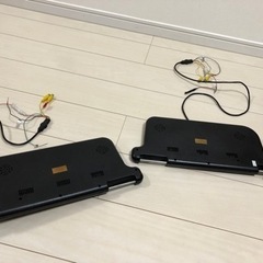 12Ｖ　サンバイザーモニター　左右の画像