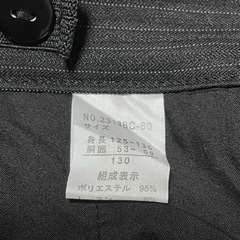 男の子　フォーマルスーツ　130㎝の画像