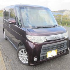 車検付 R6年8月まで タントカスタム　スマートキー　パワスラ付