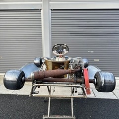 レーシングカート 車体 KT100SD コルセ　SKM エンジン　ブレーキ　作動参考動画あり　奈良県　広陵町　の画像
