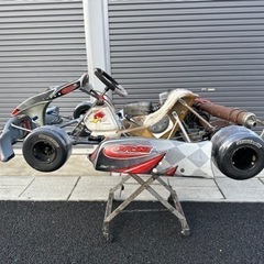 レーシングカート 車体 KT100SD コルセ　SKM エンジン　ブレーキ　作動参考動画あり　奈良県　広陵町　の画像