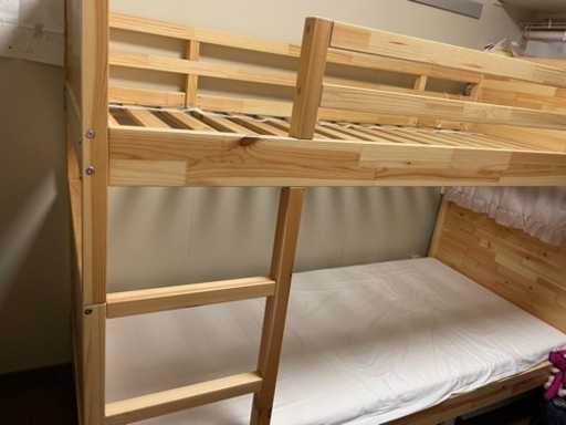 決定しました！ーIKEA 2段ベッド=2つシングルベッド