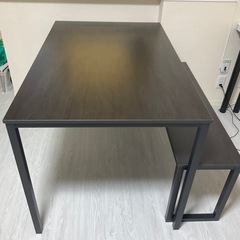 ZINUS ダイニングセット ダイニングテーブル エスプレッソ