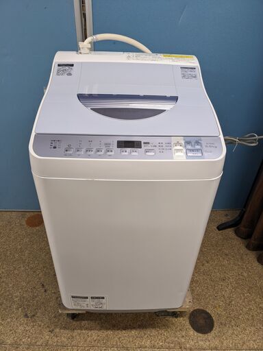 SHARP 電気洗濯乾燥機 洗濯/乾燥 5.5/3.5kg 2016年製 ES-TX550-A