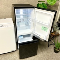 ☑︎ご成約済み🤝 お洒落なモノトーン🎱 一人暮らし家電セット✨ 高年式⭕️の画像