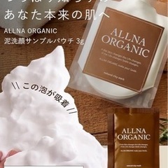 オルナ オーガニック 泥 洗顔 サンプル 3g 毛穴 開き 黒ずみ 用の画像