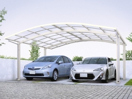 YKK 2台用カーポート（レイナポートグラン）